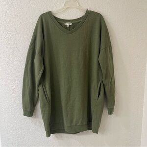 Zenana Outfitters Sage Green Knit Top
